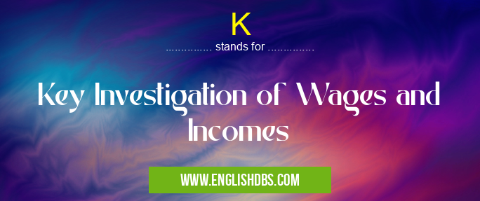 K means Key Investigation of Wages and Incomes K