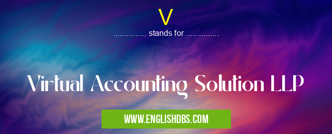 V means Virtual Accounting Solution LLP V