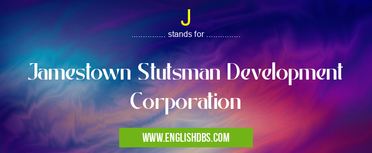 J means Jamestown Stutsman Development Corporation J