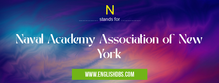 N means Naval Academy Association of New York N
