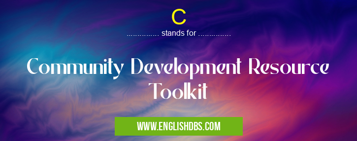 C means Community Development Resource Toolkit C