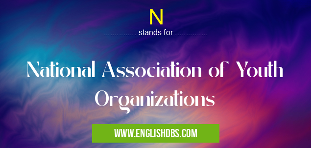 N means National Association of Youth Organizations N