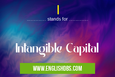 I means Intangible Capital I