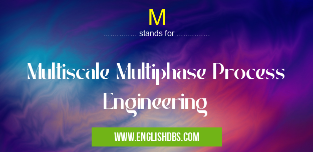 M means Multiscale Multiphase Process Engineering M
