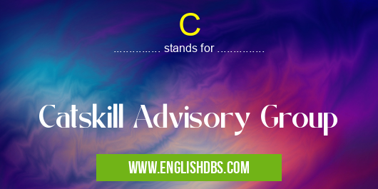 C means Catskill Advisory Group C