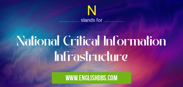 N means National Critical Information Infrastructure N
