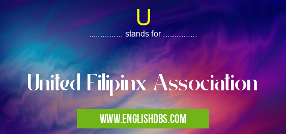 U means United Filipinx Association U