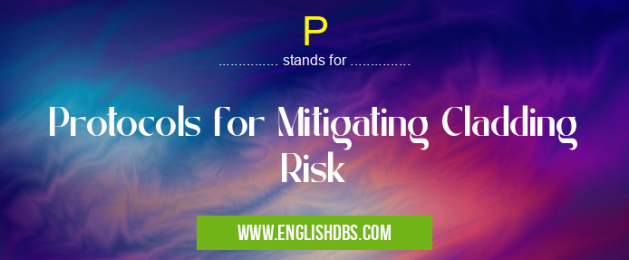 P means Protocols for Mitigating Cladding Risk P