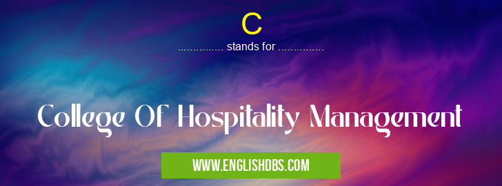 C means College Of Hospitality Management C
