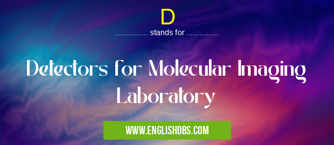 D means Detectors for Molecular Imaging Laboratory D