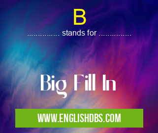 B