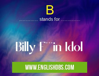 B