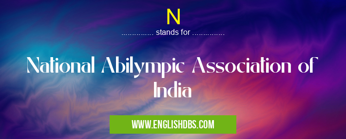 N means National Abilympic Association of India N