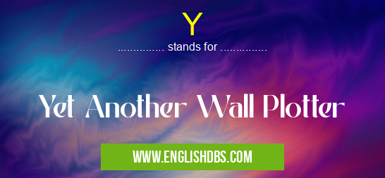Y means Yet Another Wall Plotter Y