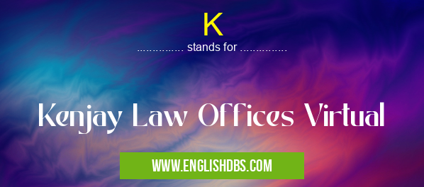 K means Kenjay Law Offices Virtual K