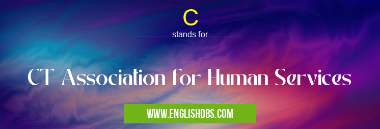 C means CT Association for Human Services C