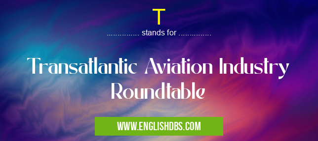 T means Transatlantic Aviation Industry Roundtable T