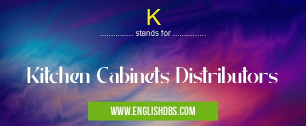 K means Kitchen Cabinets Distributors K