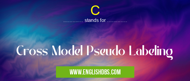 C means Cross Model Pseudo Labeling C