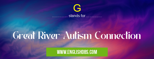 G means Great River Autism Connection G