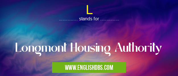 L means Longmont Housing Authority L