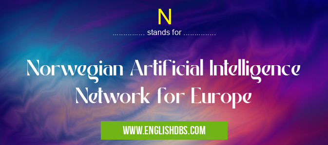 N means Norwegian Artificial Intelligence Network for Europe N