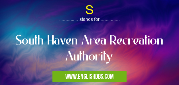 S means South Haven Area Recreation Authority S