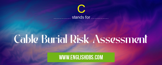 C means Cable Burial Risk Assessment C