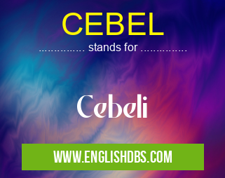 CEBEL means Cebeli CEBEL