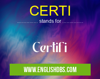 CERTI