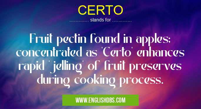 CERTO