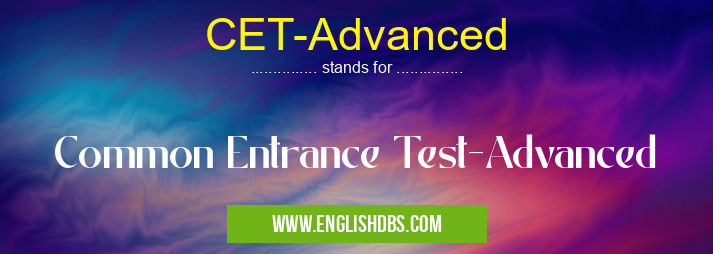 CET-Advanced