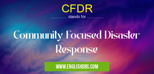 CFDR