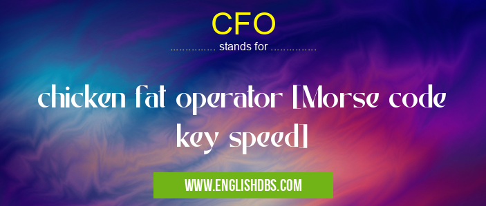 CFO