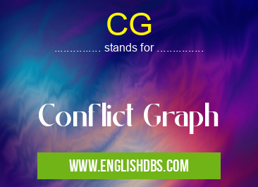 CG means Conflict Graph CG