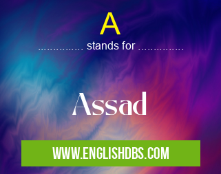 A means Assad A