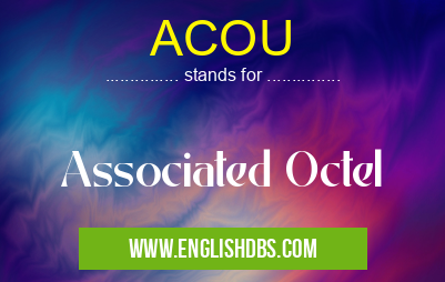 ACOU means Associated Octel ACOU