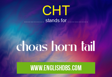 CHT means choas horn tail CHT