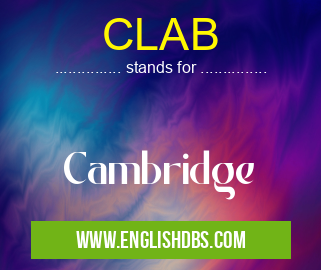 CLAB means Cambridge CLAB