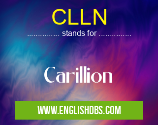 CLLN means Carillion CLLN