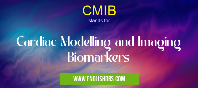CMIB means Cardiac Modelling and Imaging Biomarkers CMIB