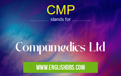 CMP means Compumedics Ltd CMP