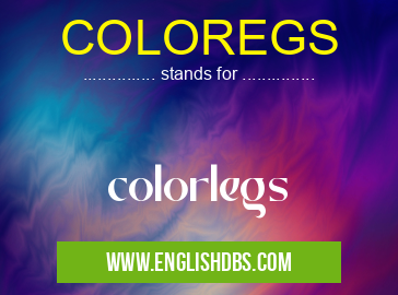COLOREGS means colorlegs COLOREGS