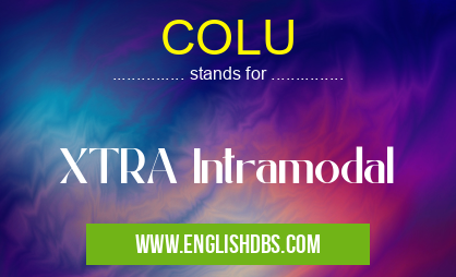 COLU means XTRA Intramodal COLU