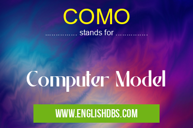 COMO means Computer Model COMO