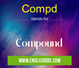 Compd means Compound Compd