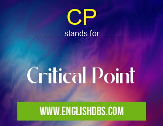 CP means Critical Point CP