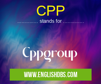 CPP means Cppgroup CPP