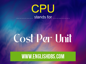 CPU