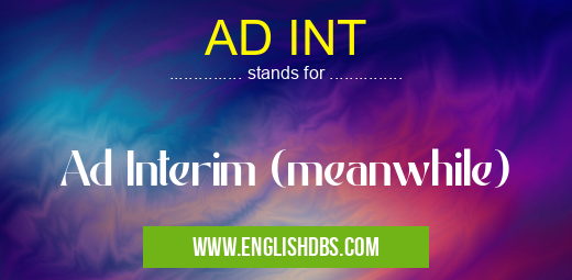 AD INT